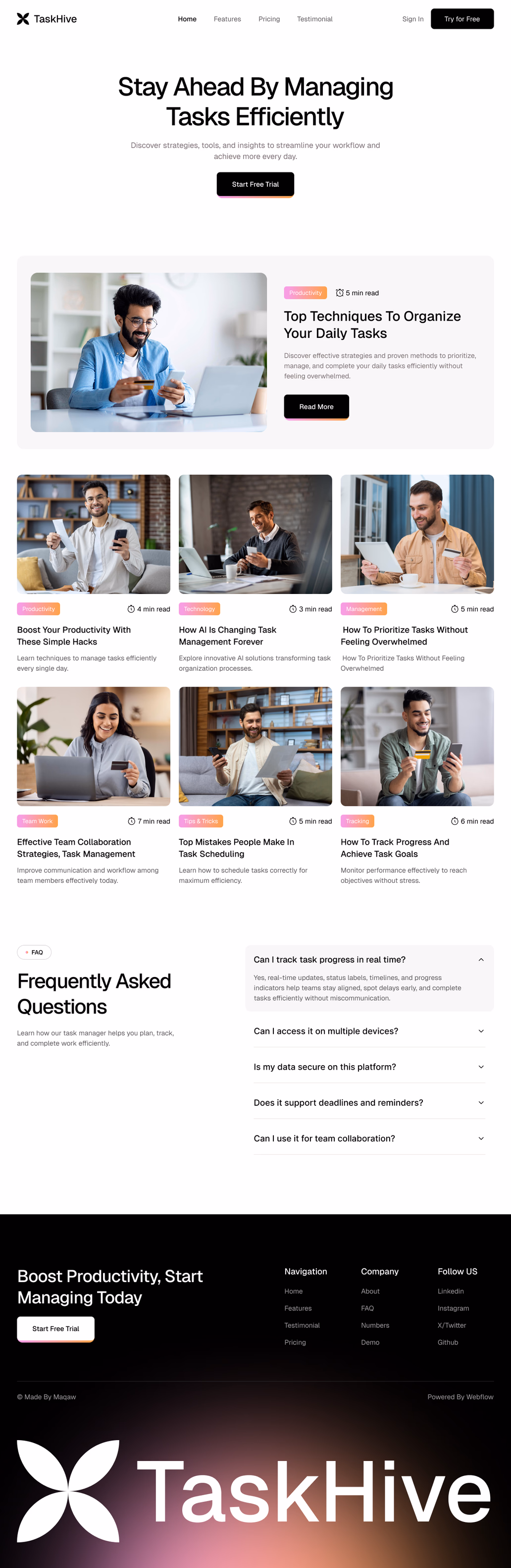 TaskHive - 2