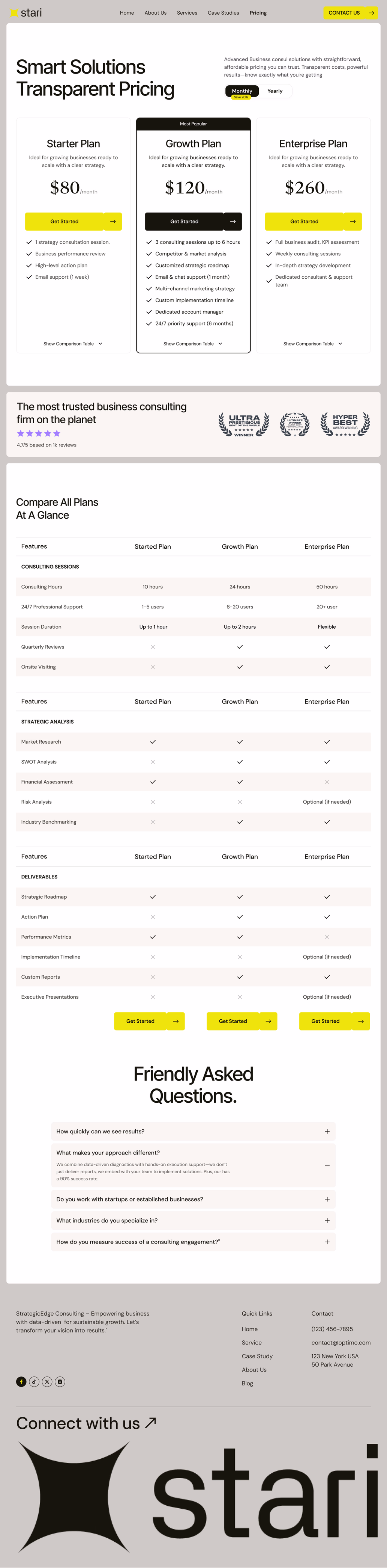 Stari- Pricing Page - 2