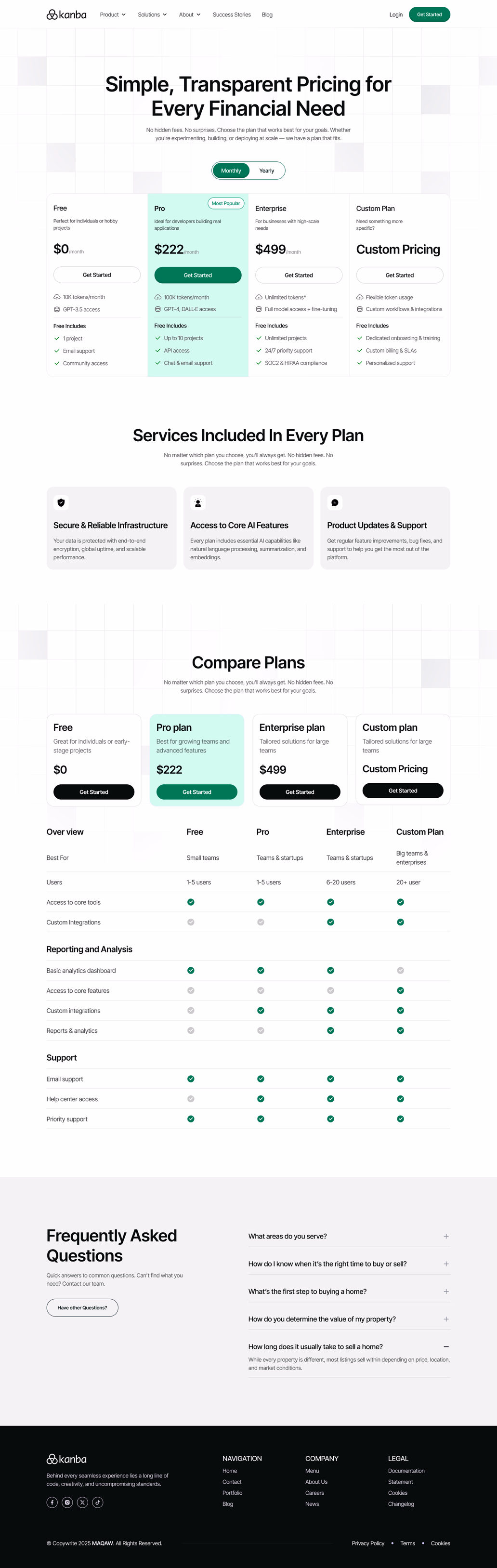 Kanba- Pricing Page - 2