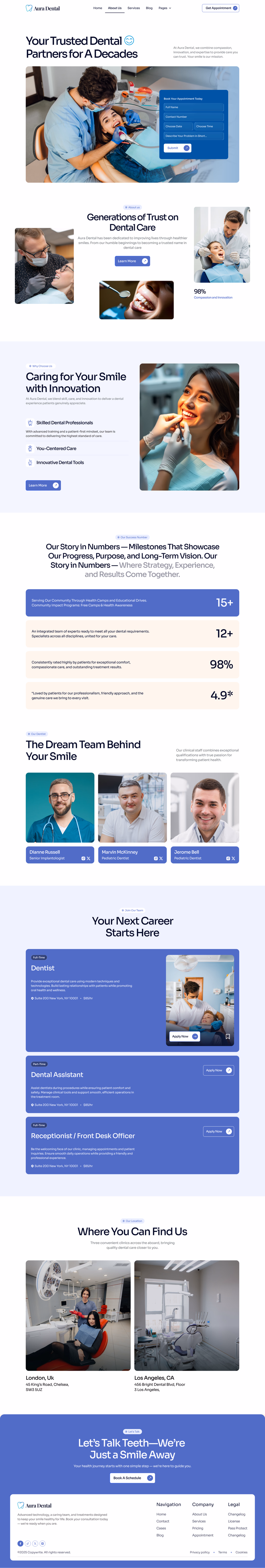 Aura Dental- About Us page - 2