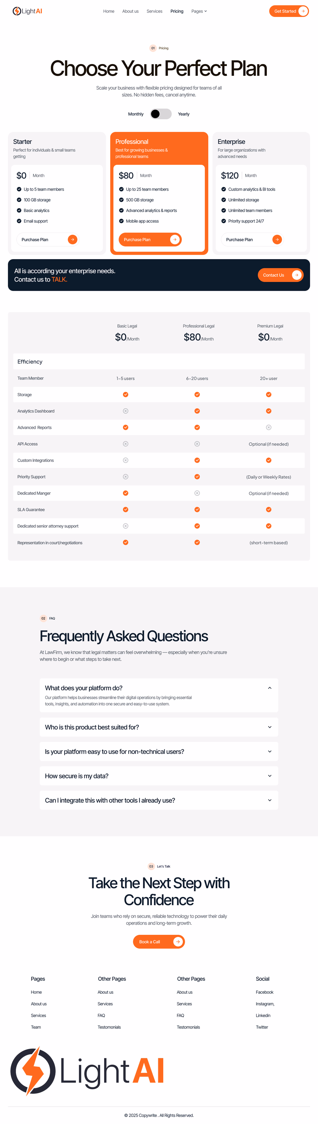 LightAi -Pricing Page - 2