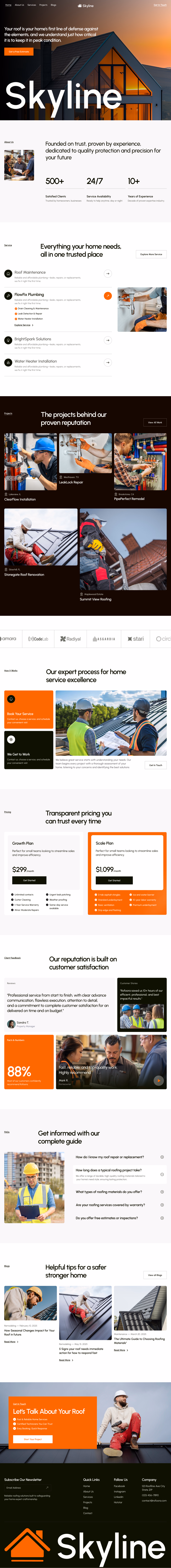 Skyline- Roofing Company - 2