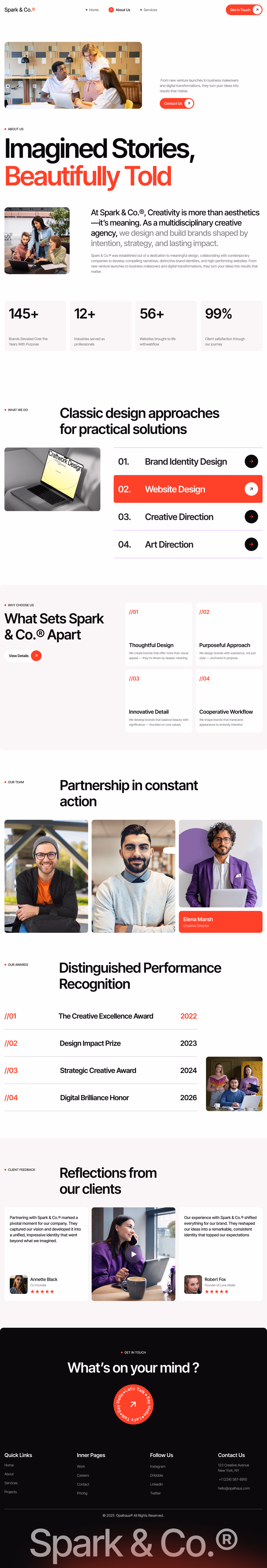 Spark & Co- About Us - 2