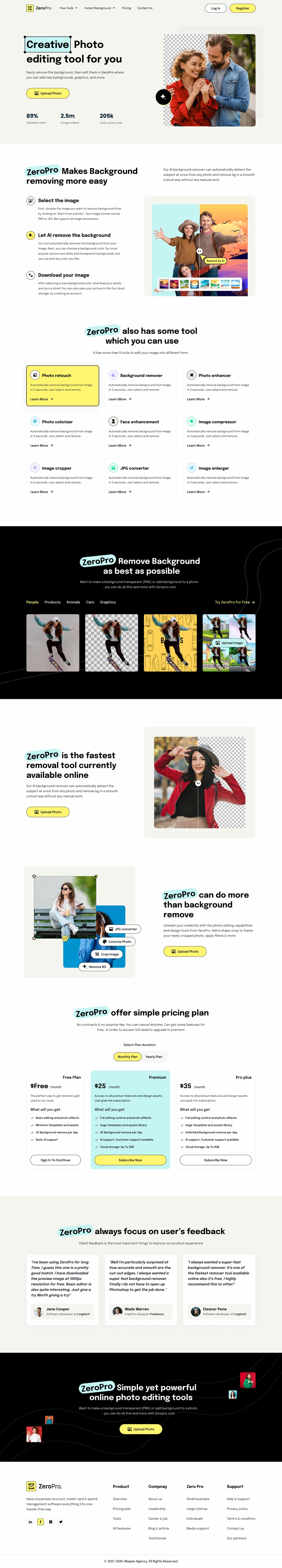 Start Up Landing Page - 2
