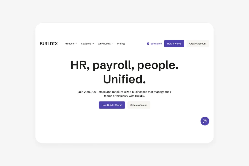 Buildix - Service Figma Header