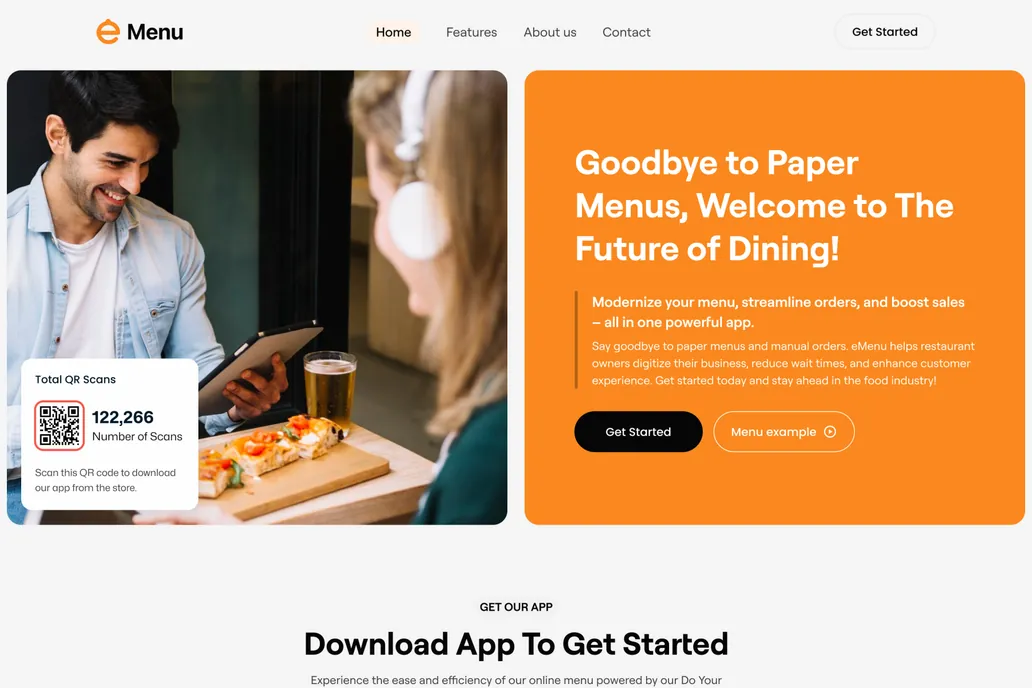 E Menu - 1