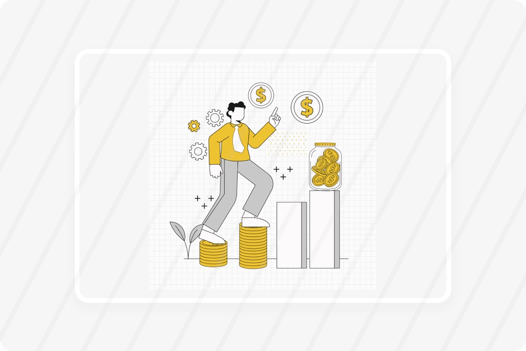 Employee savings plan illustration