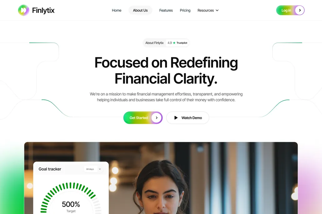 Finlytix- About Us Page - 1