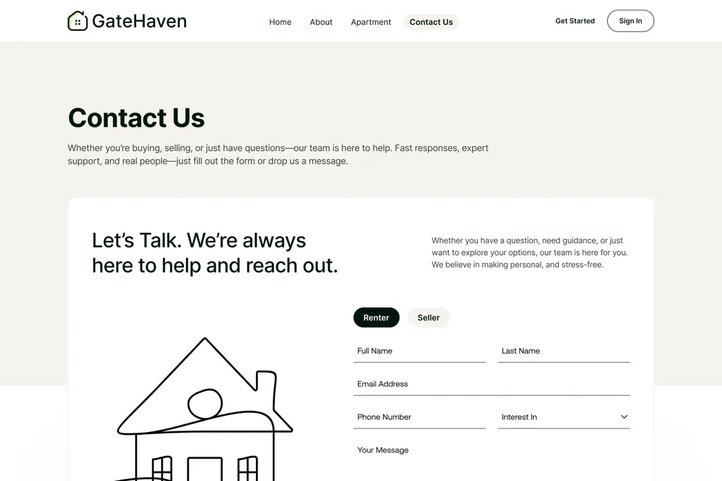 Gatehaven, Hotel Booking- Contact Us