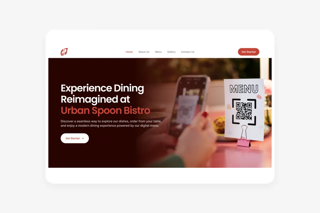 Service Figma Header