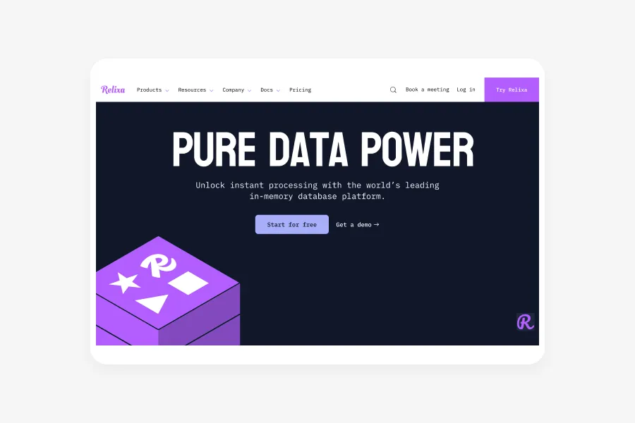 Relixa - Start Up Figma UI