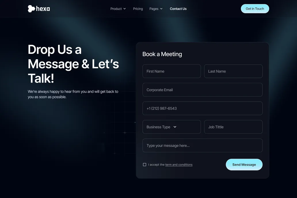 Hexa-Agency, Contact Us