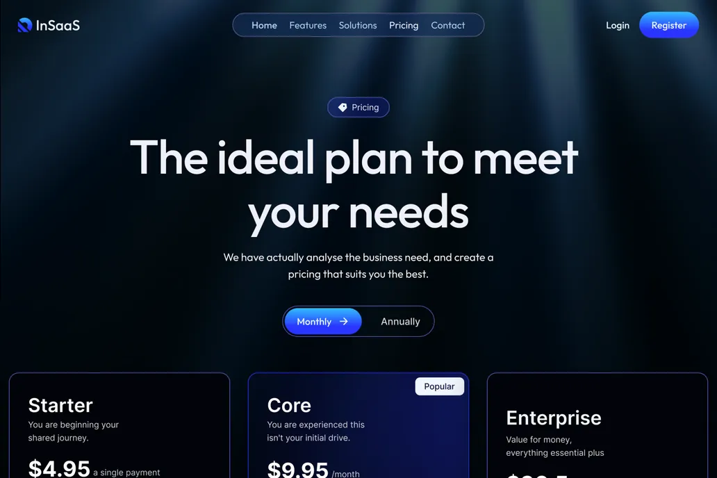 Insaas- Pricing Page - 1