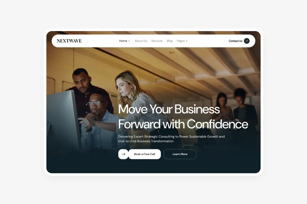 Nextwave - Start Up Figma UI
