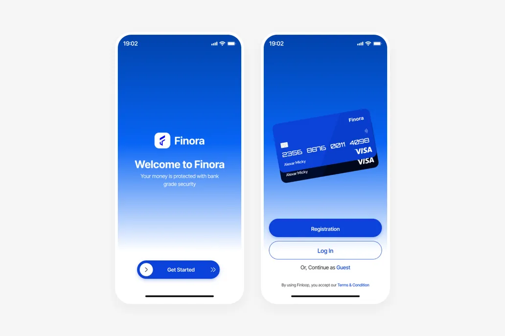 Onboarding Screen UI
