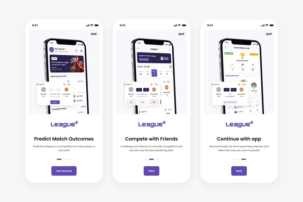 Onboarding Screen UI
