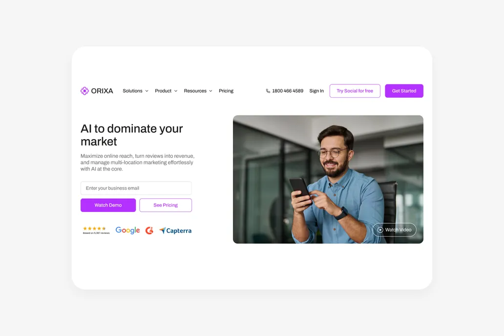 Orixa - AI Figma Header