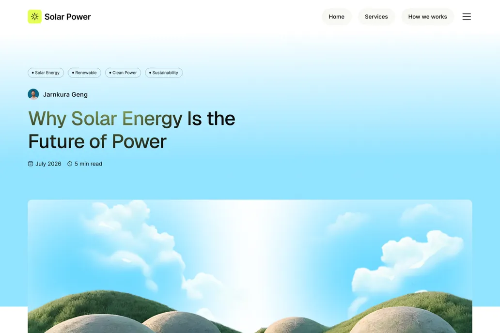 Solar Power - 1