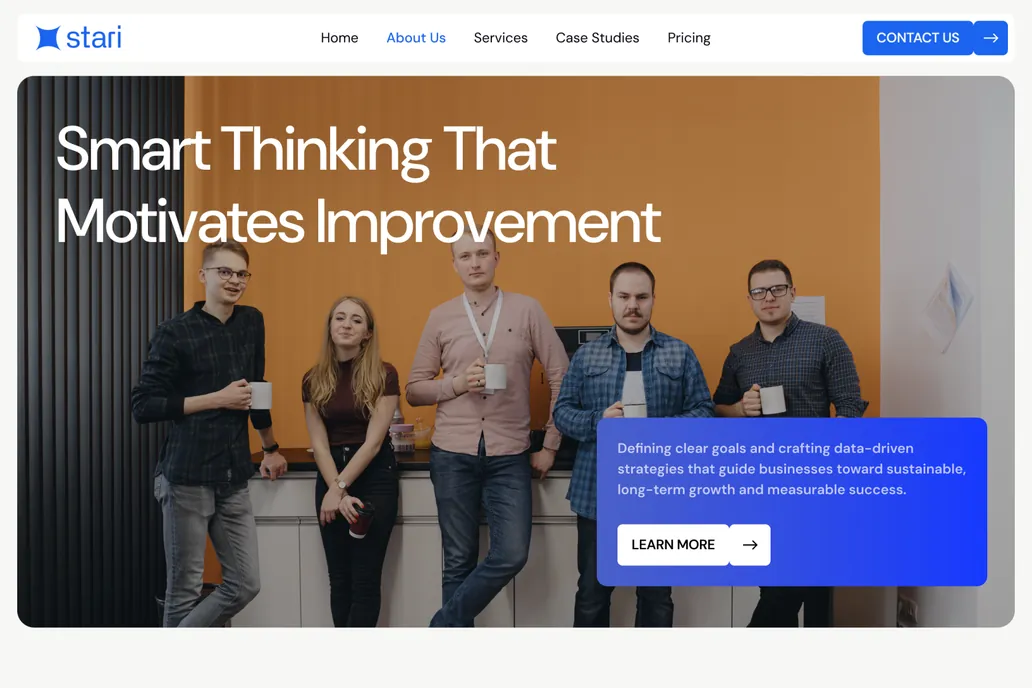 Stari - About Us Page - 1