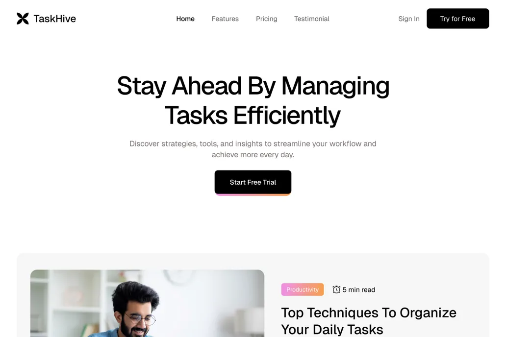 TaskHive - 1