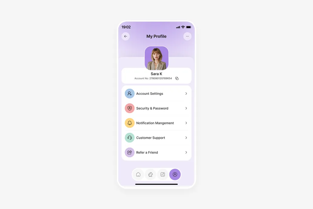 User Profile UI 