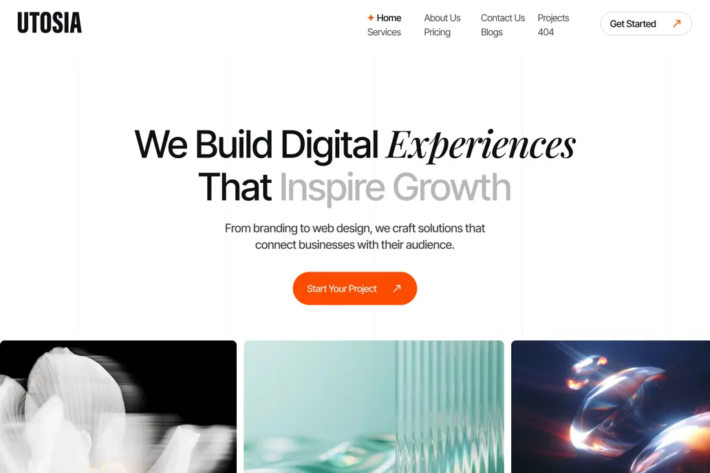 Utosia- A Digital Agency - 1