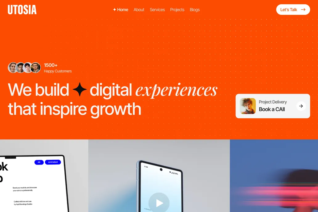Utosia- A Digital Agency - 1