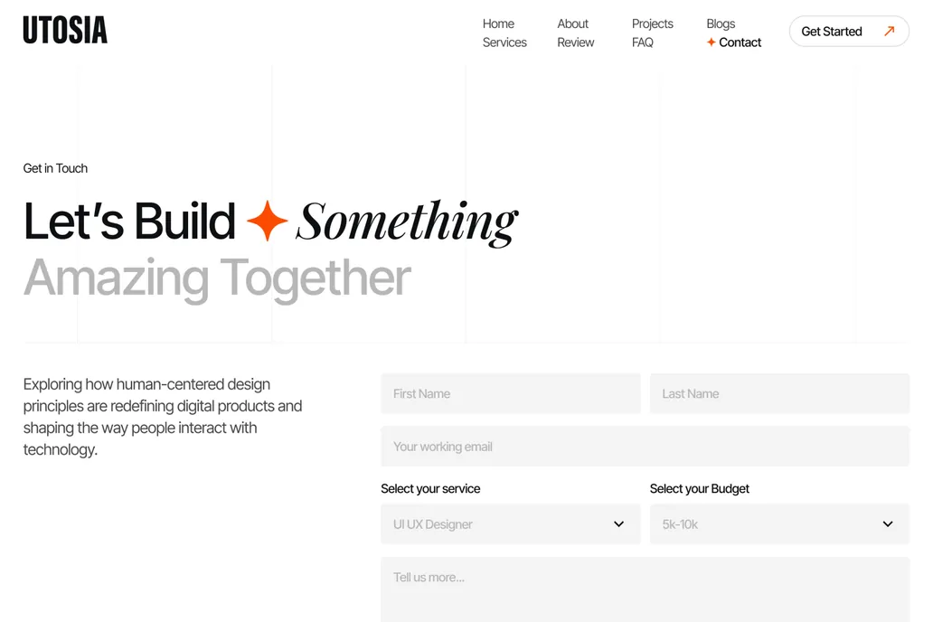 Utosia, Agency - Contact Us