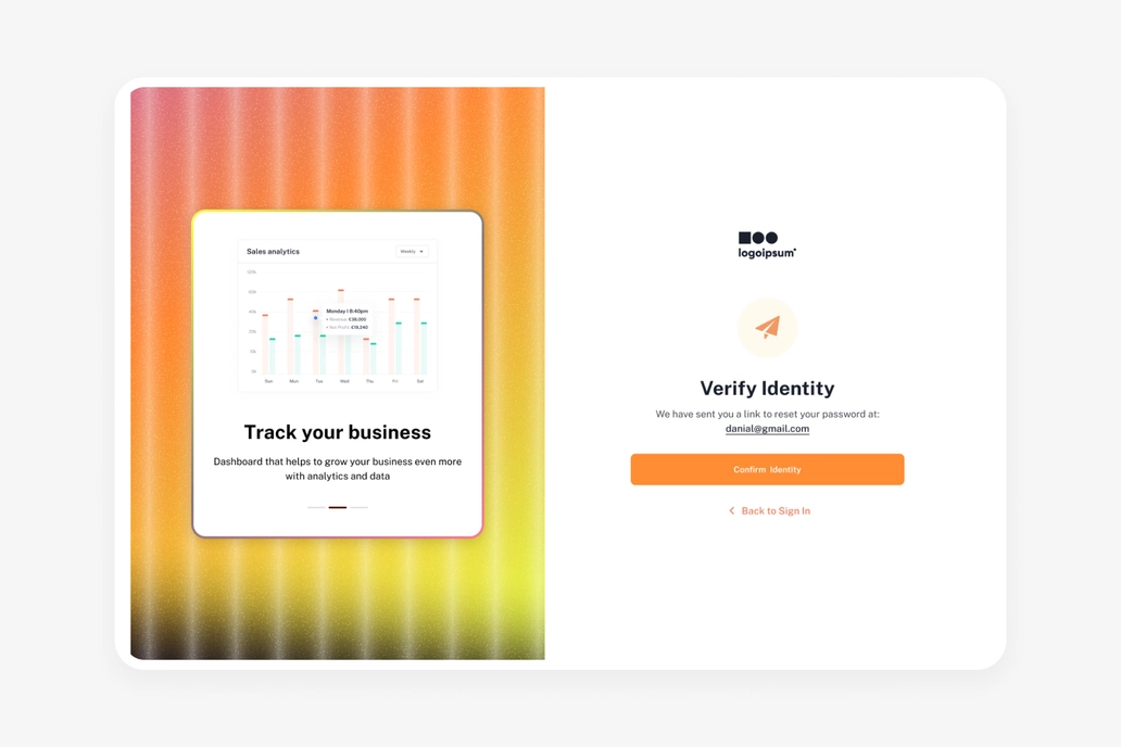 Verify ID Dashboard UI