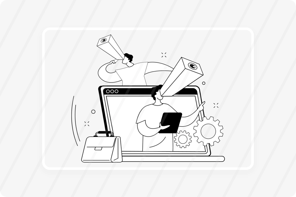 Workflow Analysis concept illustration