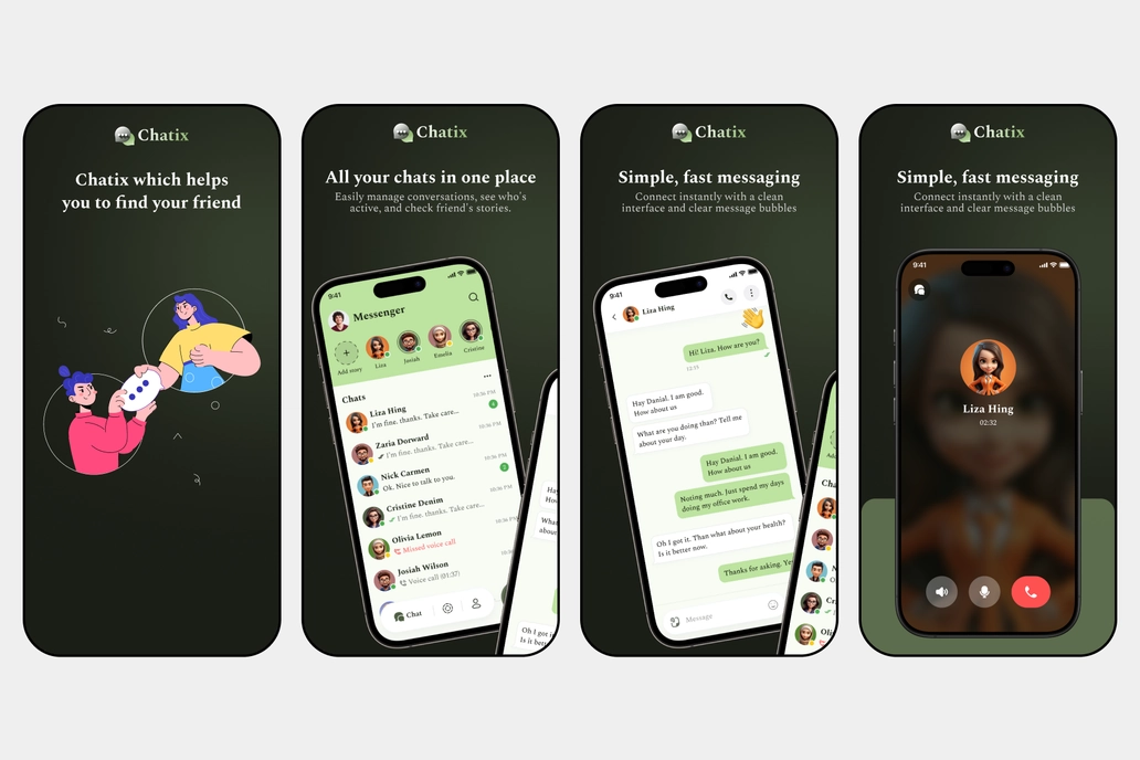 App Store Preview Image - Communication App