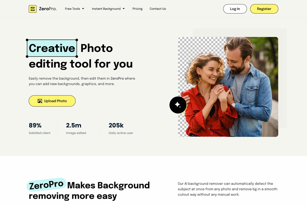 Start Up Landing Page