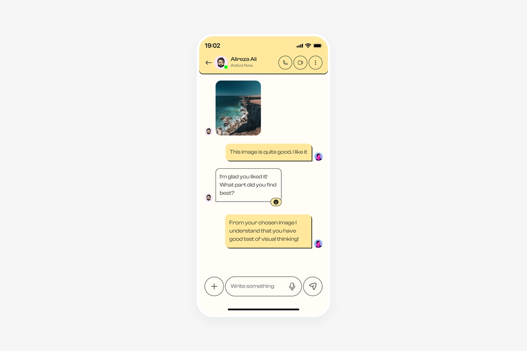 Chat Screen UI