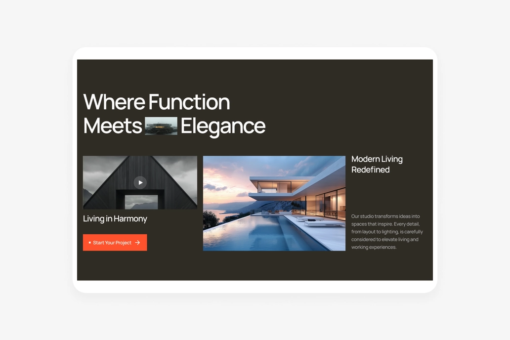 Corvix - About Us Figma UI