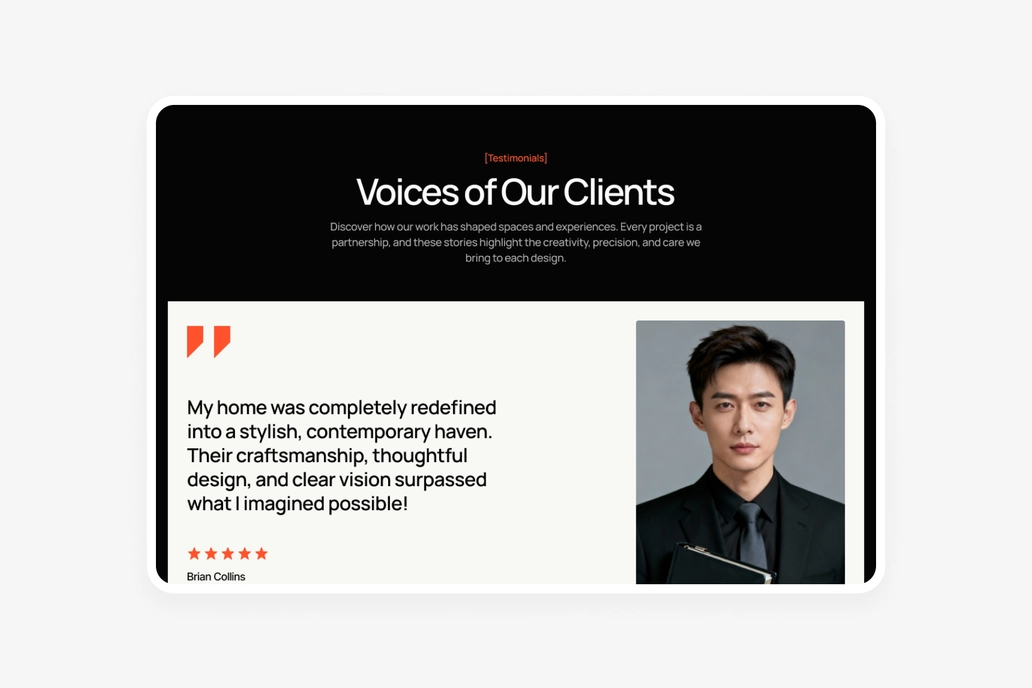 Dinora - Testimonial