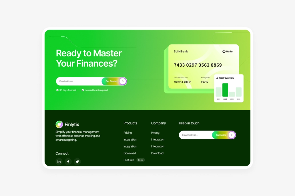 Finlytix - Footer