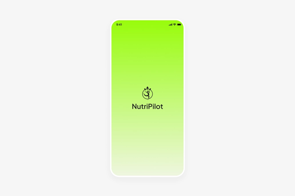 Fitness App Splash Screen UI