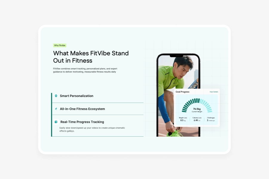 Fitvibe - Service Figam UI