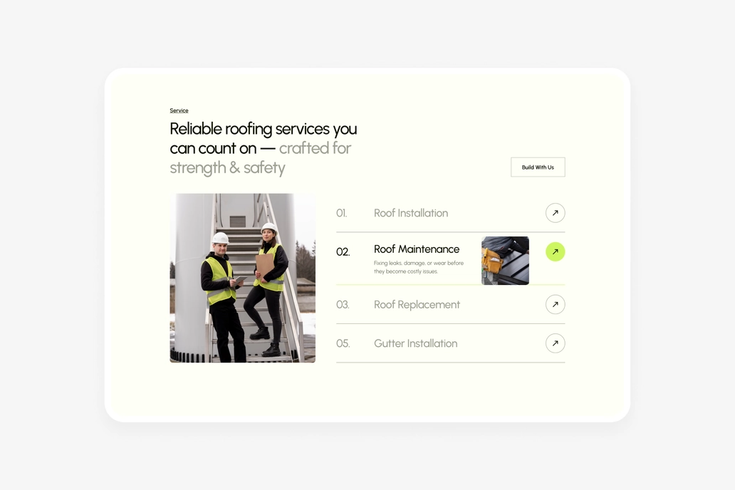 Norvix - Service Figma UI