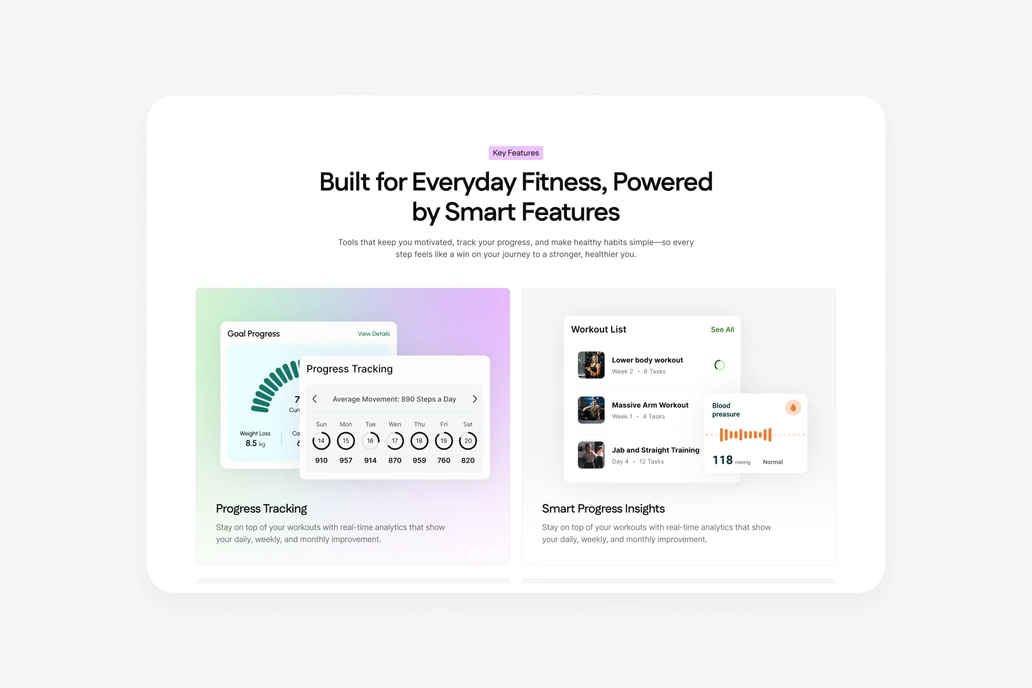 Orvexa - Feature Figma UI