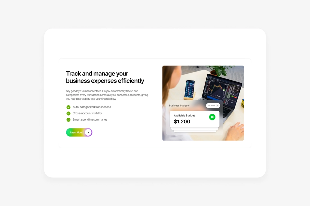 Orvixa - Feature Figma UI
