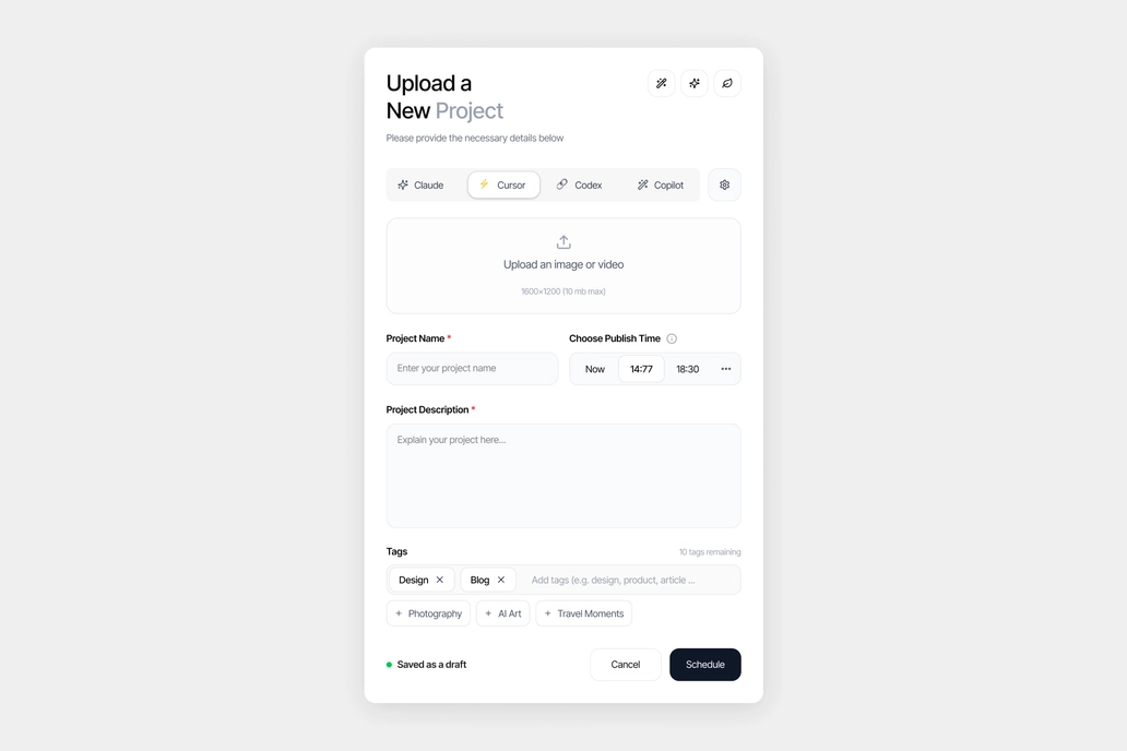 Pop Up Modal Figma UI Design