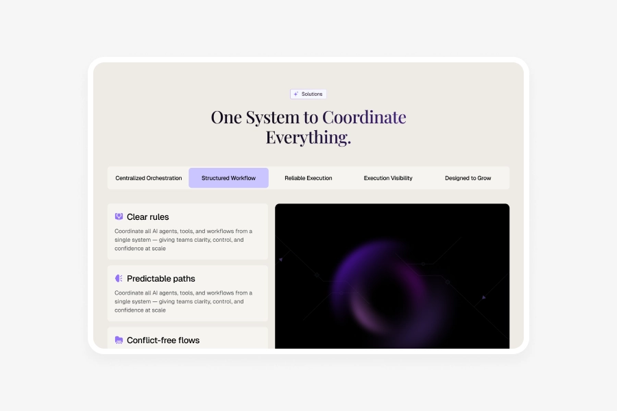 Qavora - Service Figma UI