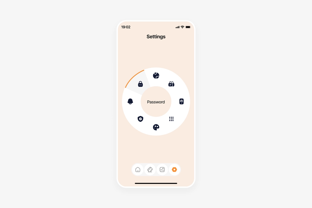 Settings Screen UI