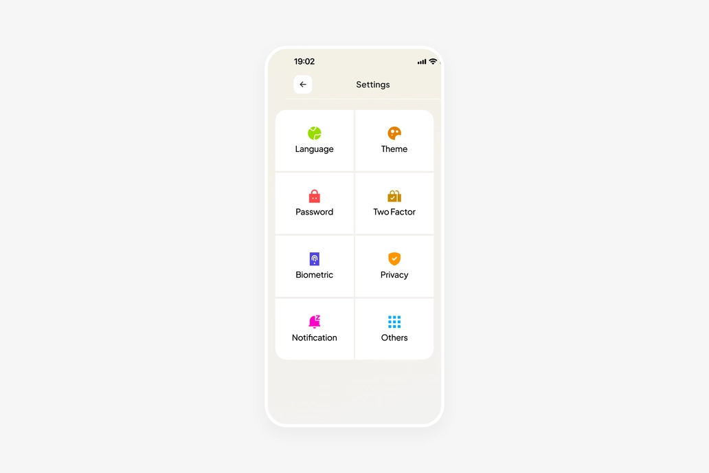 Settings Screen Ui