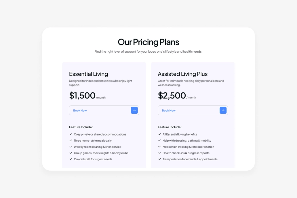 Tavoraq - Pricing
