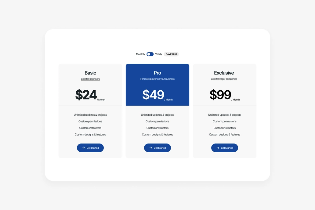 Vantora - Pricing