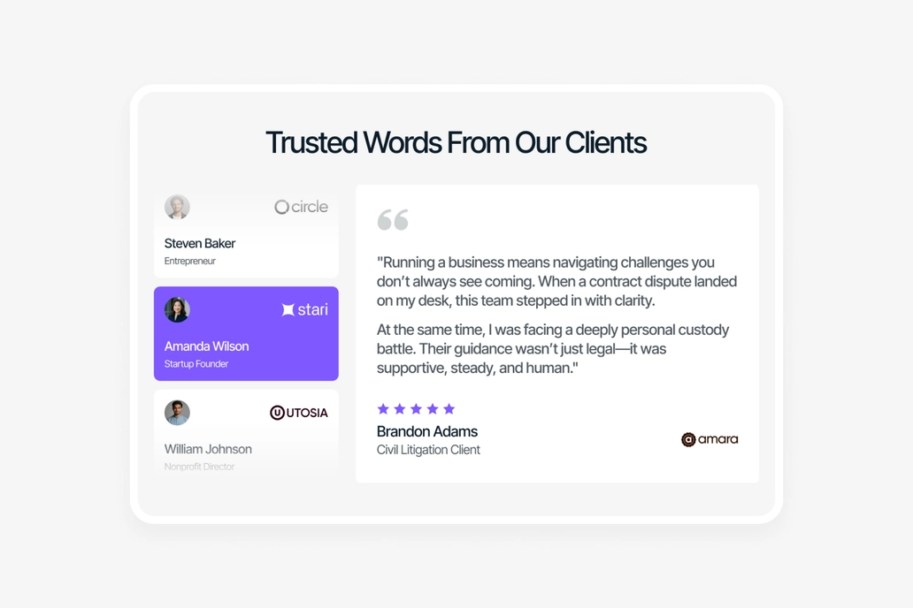 Vexira - Testimonial