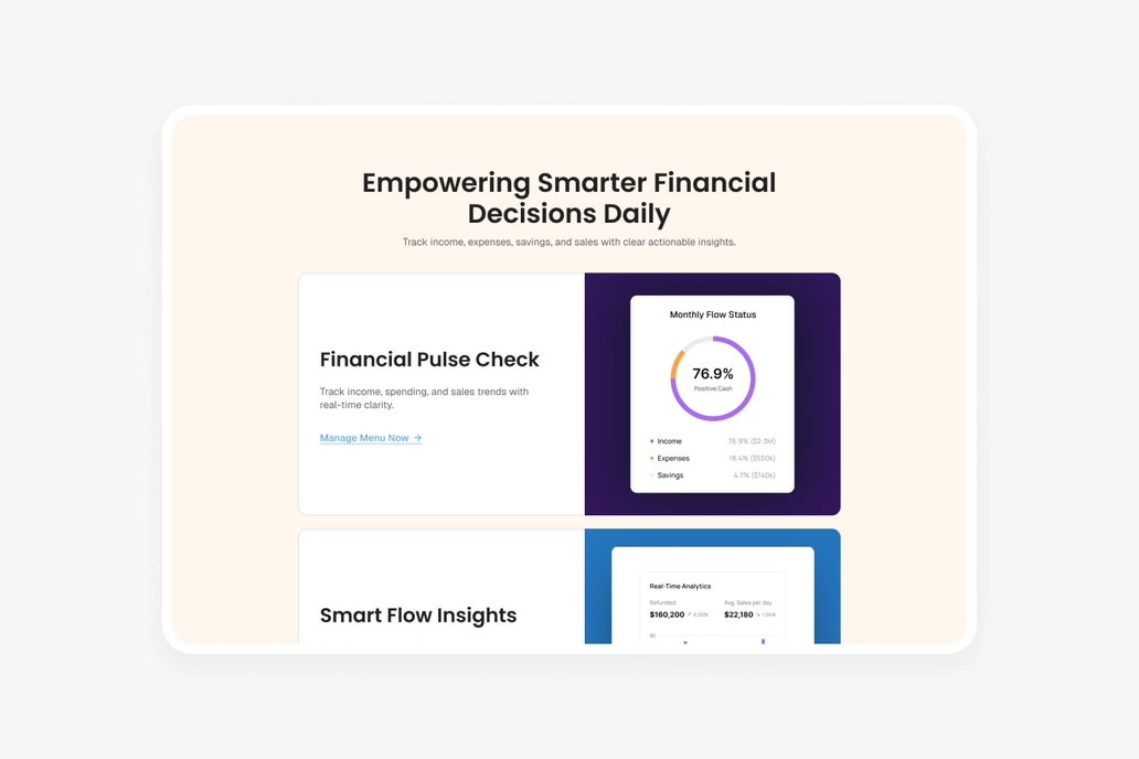 Zorvix - Feature Figma UI