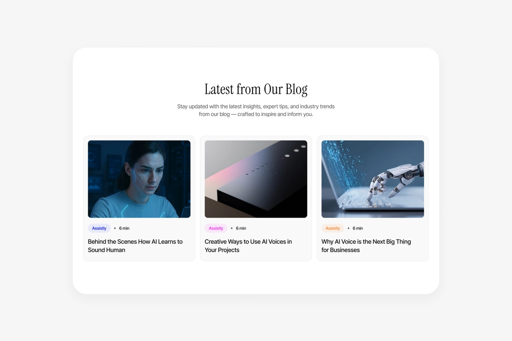 Blogs